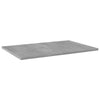 Kirjahyllytasot 8 kpl betoninharmaa 60x40x1,5 cm lastulevy