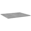 Kirjahyllytasot 8 kpl betoninharmaa 60x50x1,5 cm lastulevy