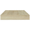 Kirjahyllytasot 4 kpl Sonoma-tammi 100x10x1,5 cm lastulevy