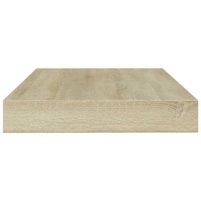 Kirjahyllytasot 4 kpl Sonoma-tammi 100x10x1,5 cm lastulevy