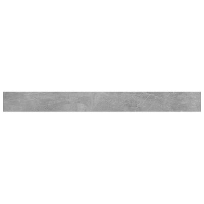 Kirjahyllytasot 4 kpl betoninharmaa 100x10x1,5 cm tekninen puu