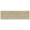 Kirjahyllytasot 4 kpl Sonoma tammi 100x30x1,5 cm lastulevy