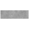 Kirjahyllytasot 4 kpl betoninharmaa 100x30x1,5 cm lastulevy