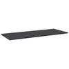 Kirjahyllytasot 4 kpl harmaa 100x40x1,5 cm lastulevy