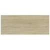 Kirjahyllytasot 4 kpl Sonoma-tammi 100x40x1,5 cm lastulevy