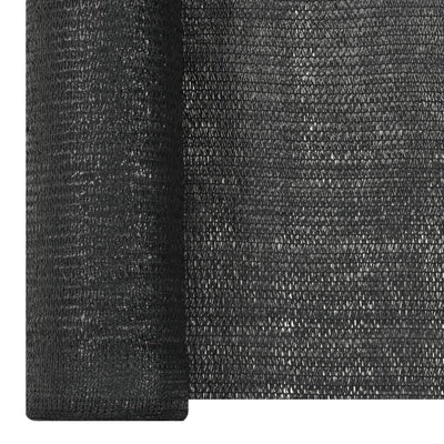 Näkösuoja musta 1x10 m HDPE 150 g/m²