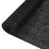 Näkösuoja musta 1x25 m HDPE 150 g/m²