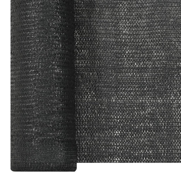 Näkösuoja musta 1,8x50 m HDPE 150 g/m²