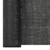 Näkösuoja musta 1,8x50 m HDPE 195 g/m²