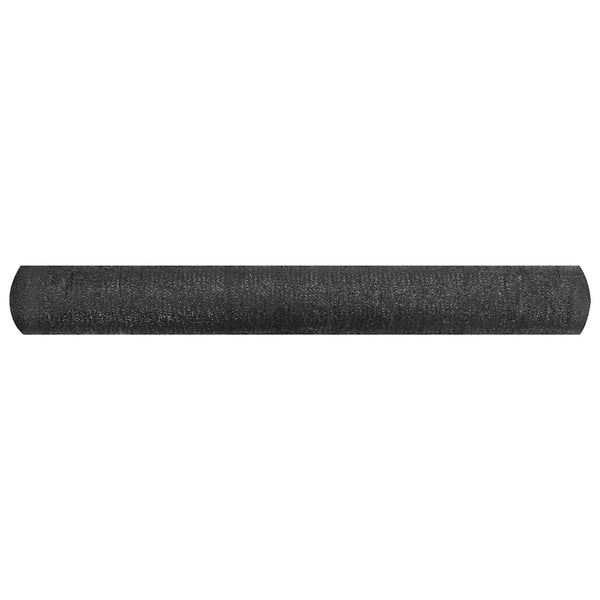 Näkösuoja musta 3,6x10 m HDPE 195 g/m²