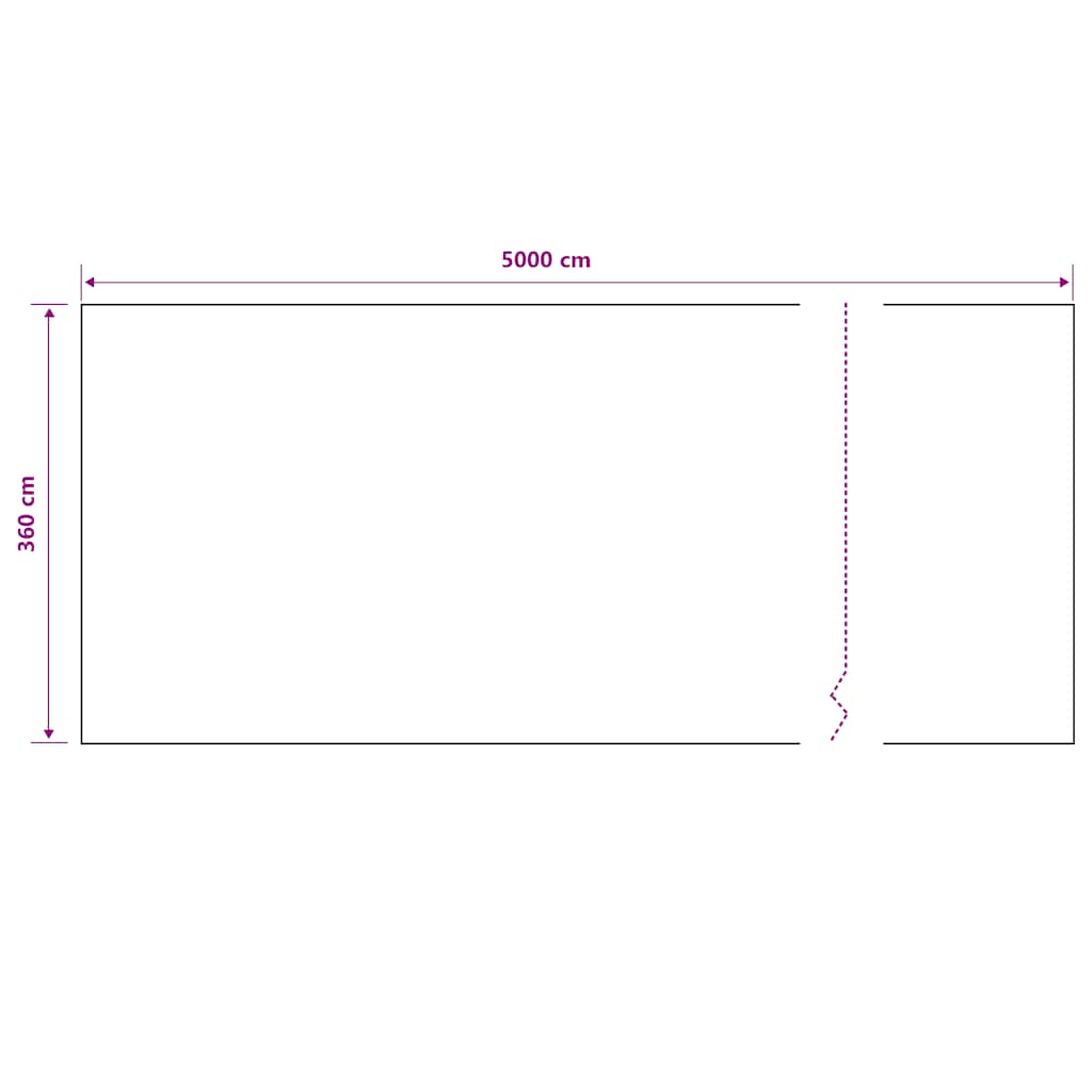 Näkösuoja vihreä 3,6x50 m HDPE 75 g/m²