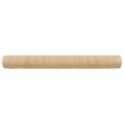 Näkösuoja beige 1,2x50 m HDPE 75 g/m²