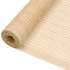 Näkösuoja beige 3,6x25 m HDPE 75 g/m²