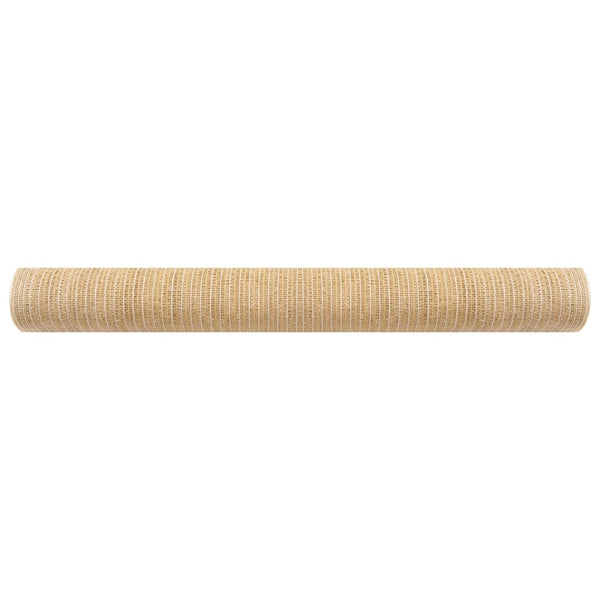 Näkösuoja beige 1x25 m HDPE 150 g/m²