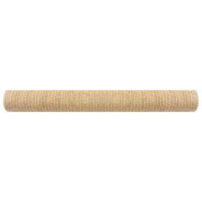 Näkösuoja beige 1,5x25 m HDPE 150 g/m²