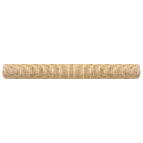 Näkösuoja beige 1,5x10 m HDPE 195 g/m²