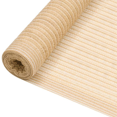 Näkösuoja beige 3,6x10 m HDPE 195 g/m²