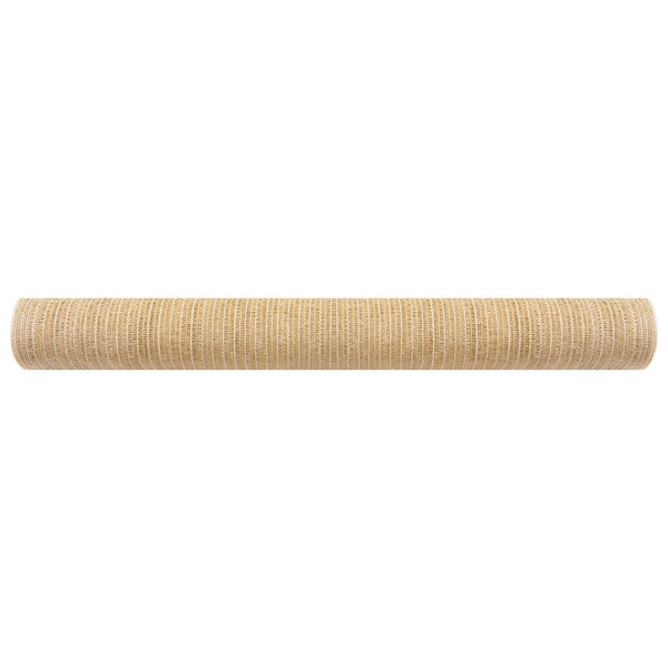 Näkösuoja beige 3,6x25 m HDPE 195 g/m²