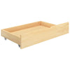 Sängynrunko 4 vetolaatikolla täysi mänty 180x200 cm