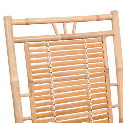 Keinutuoli tyynyllä bambu
