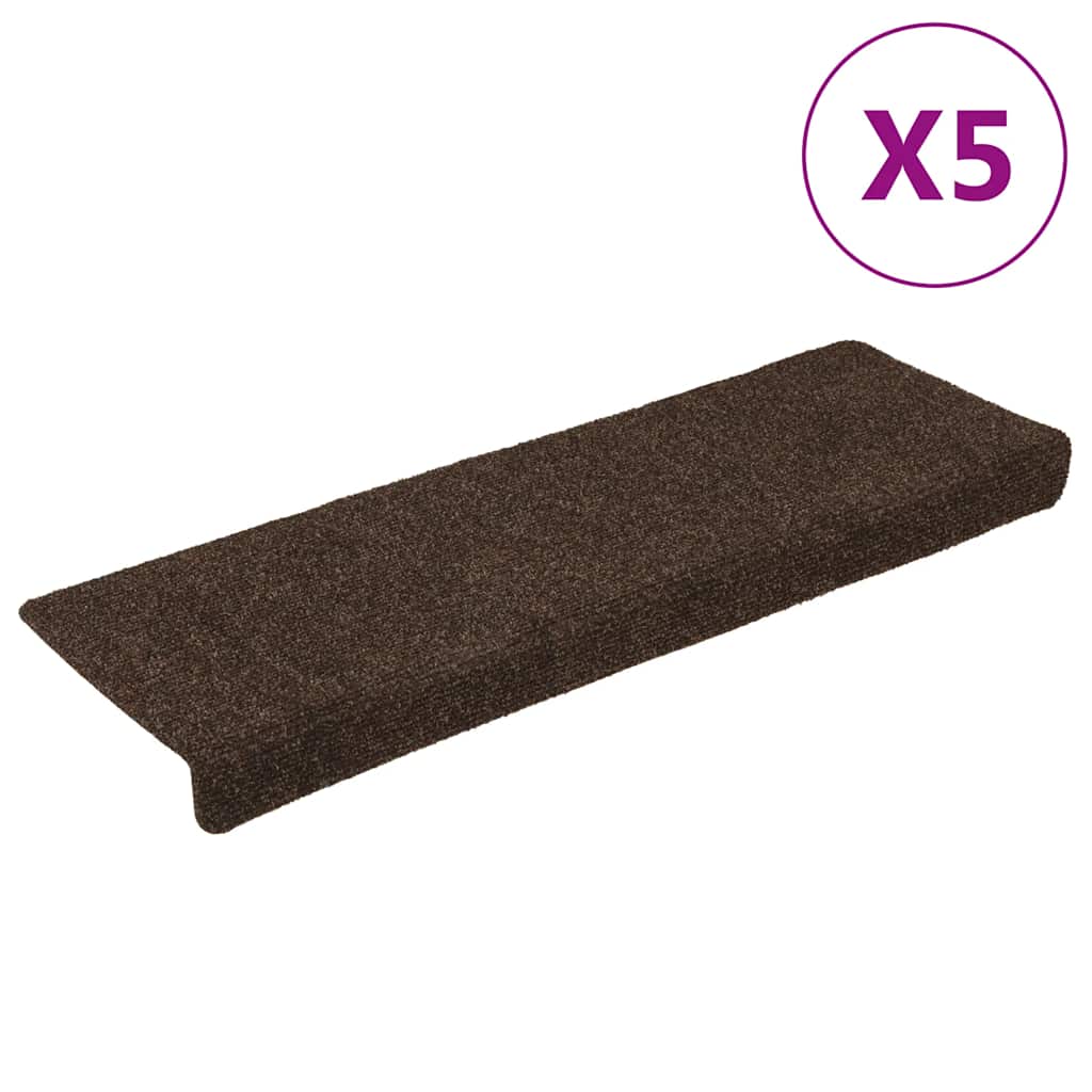 Tuberon ruskeat porrasmatot 65x21x4cm (15 kpl neulahuopa)