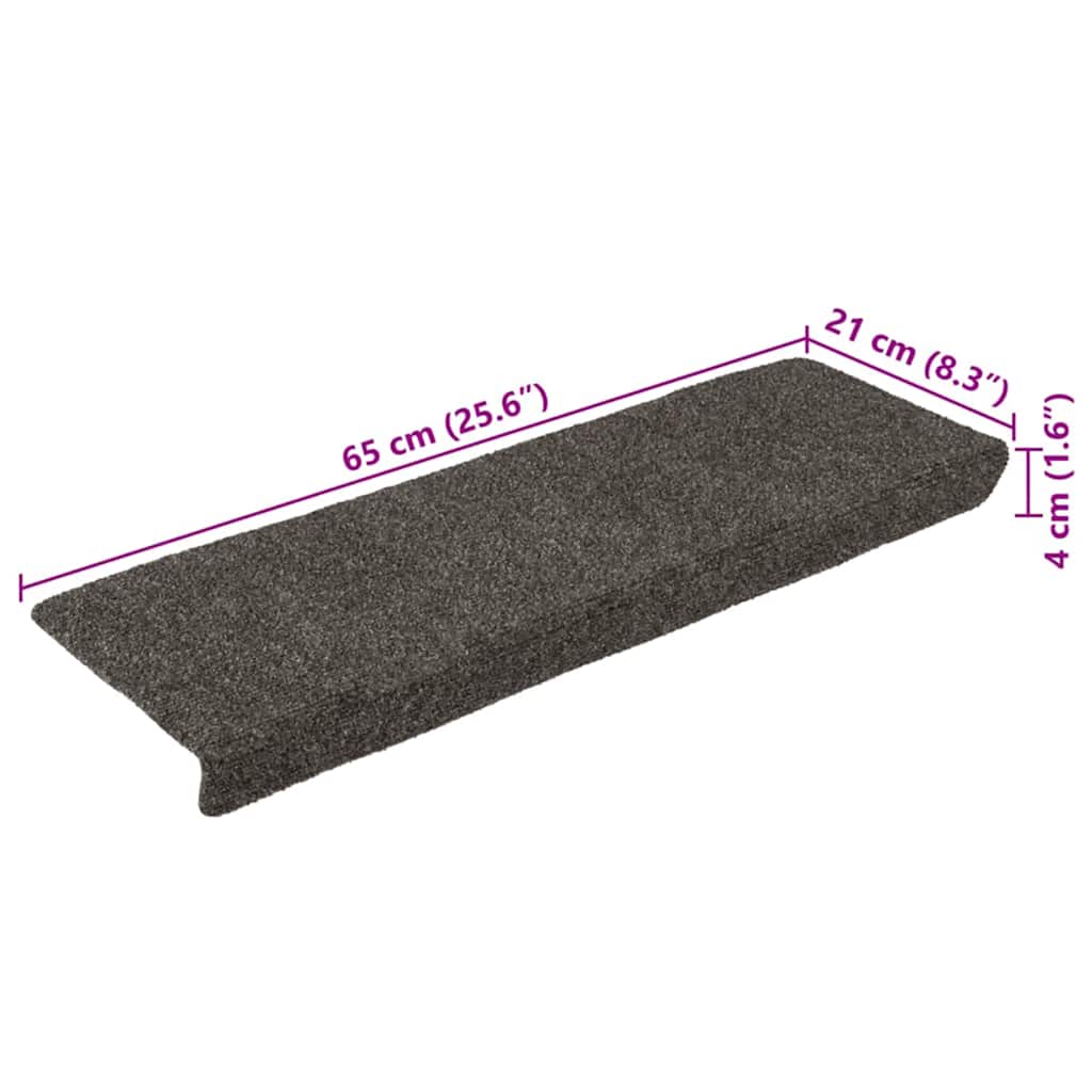 Antrasiitti porrasmatot Tuberon 65x21x4cm (15 kpl neulahuopa)