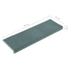 Porrasmatot 15 kpl 65x21x4 cm sininen