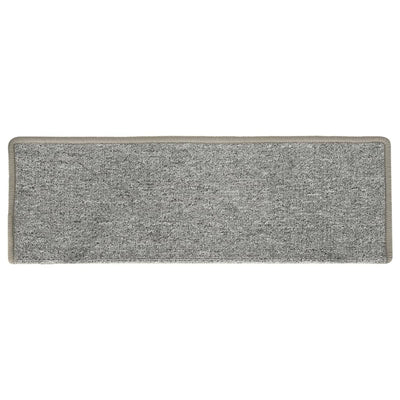 Porrasmatot 15 kpl 65x21x4 cm valkoinen ja harmaa