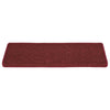 Porrasmatot 15 kpl 65x21x4 cm mattapunainen