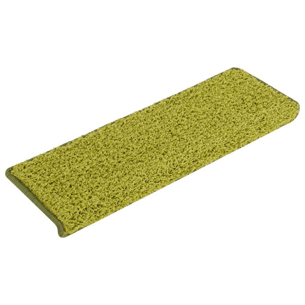 Porrasmatot 15 kpl 65x21x4 cm Vihreä Suorakulmainen Reuna