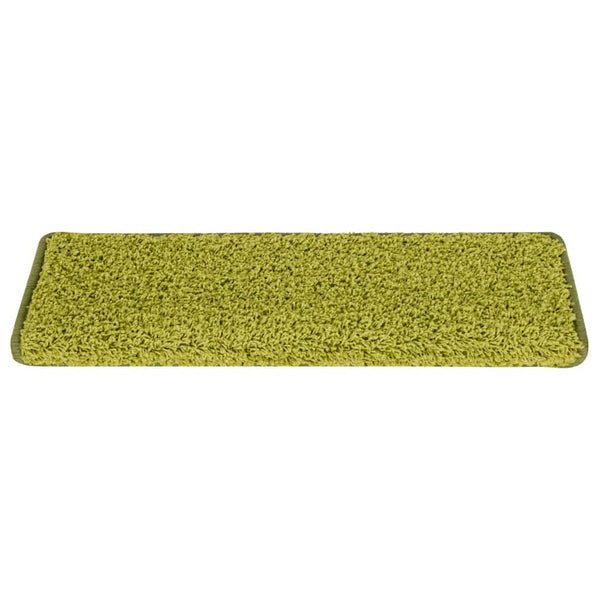 Porrasmatot 15 kpl 65x21x4 cm Vihreä Suorakulmainen Reuna