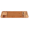 Itsekiinnittyvät porrasmatot 15 kpl 65x21x4 cm beige
