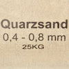 Suodatinhiekka 25 kg 0,4–0,8 mm