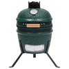 Kamado 2-in-1 grilli/savustin keramiikka 56 cm vihreä