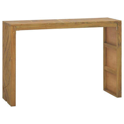 Konsolipöytä 110x35x75 cm täysi tiikki