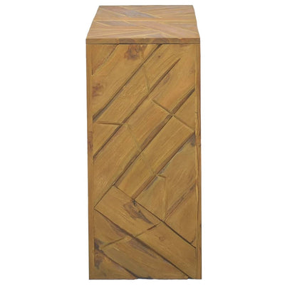 Konsolipöytä 110x35x75 cm täysi tiikki