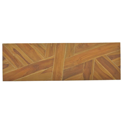 Konsolipöytä 110x35x75 cm täysi tiikki