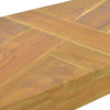 Konsolipöytä 110x35x75 cm täysi tiikki