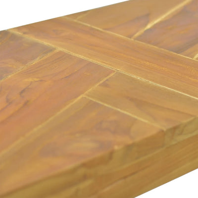 Konsolipöytä 110x35x75 cm täysi tiikki