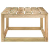 Puutarhan lavapöydät 2 kpl 60x60x36,5 cm kyllästetty mänty