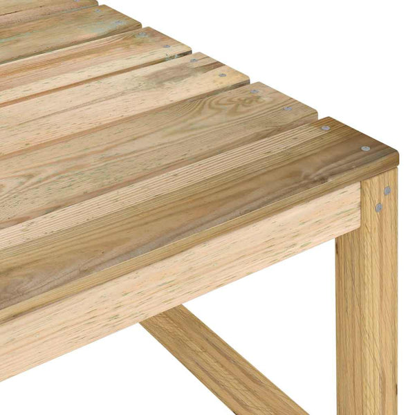 Puutarhan lavapöydät 2 kpl 60x60x36,5 cm kyllästetty mänty