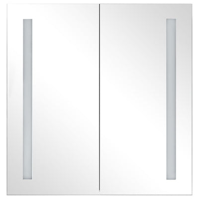 LED kylpyhuoneen peilikaappi 62x14x60 cm