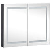 LED kylpyhuoneen peilikaappi 80x12,2x68 cm