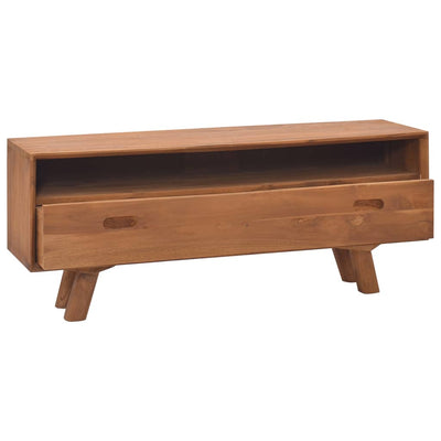 TV-taso 110x30x45 cm täysi tiikki