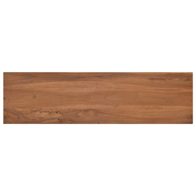 TV-taso 110x30x45 cm täysi tiikki