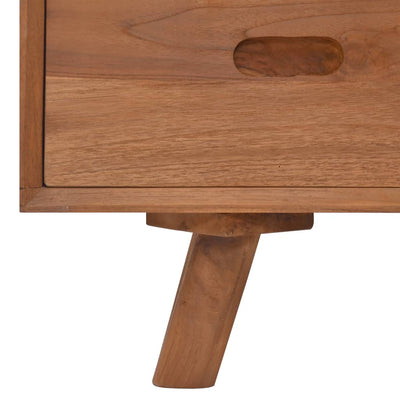 TV-taso 110x30x45 cm täysi tiikki