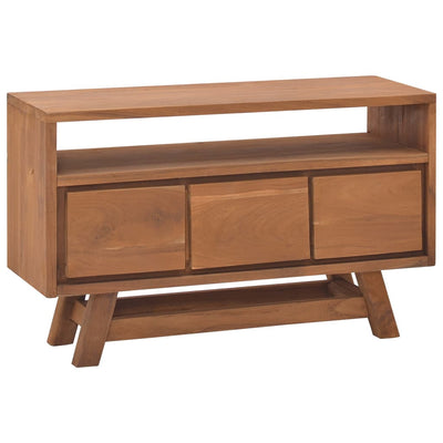 TV-taso 80x30x50 cm täysi tiikki