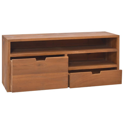 TV-taso 90x30x40 cm täysi tiikki