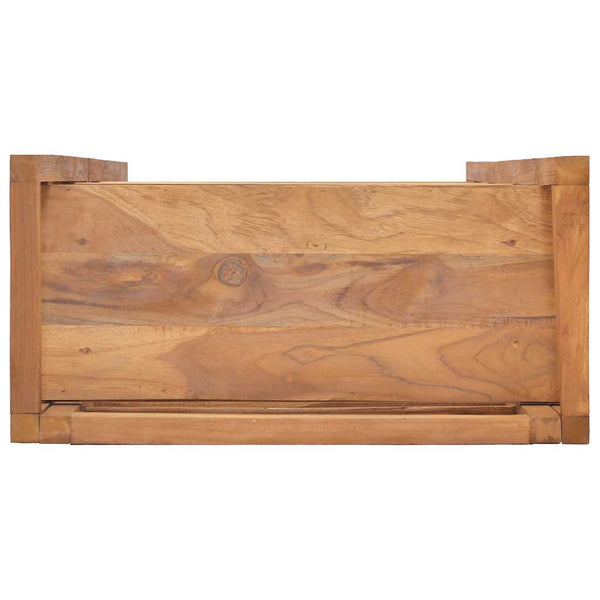 Hyllykkö 60x30x120 cm täysi tiikki