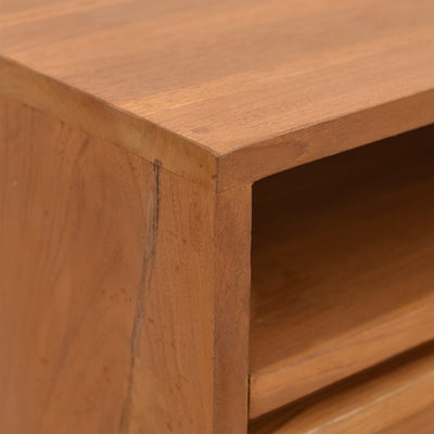 Konsolipöytä 110x30x79 cm täysi tiikki
